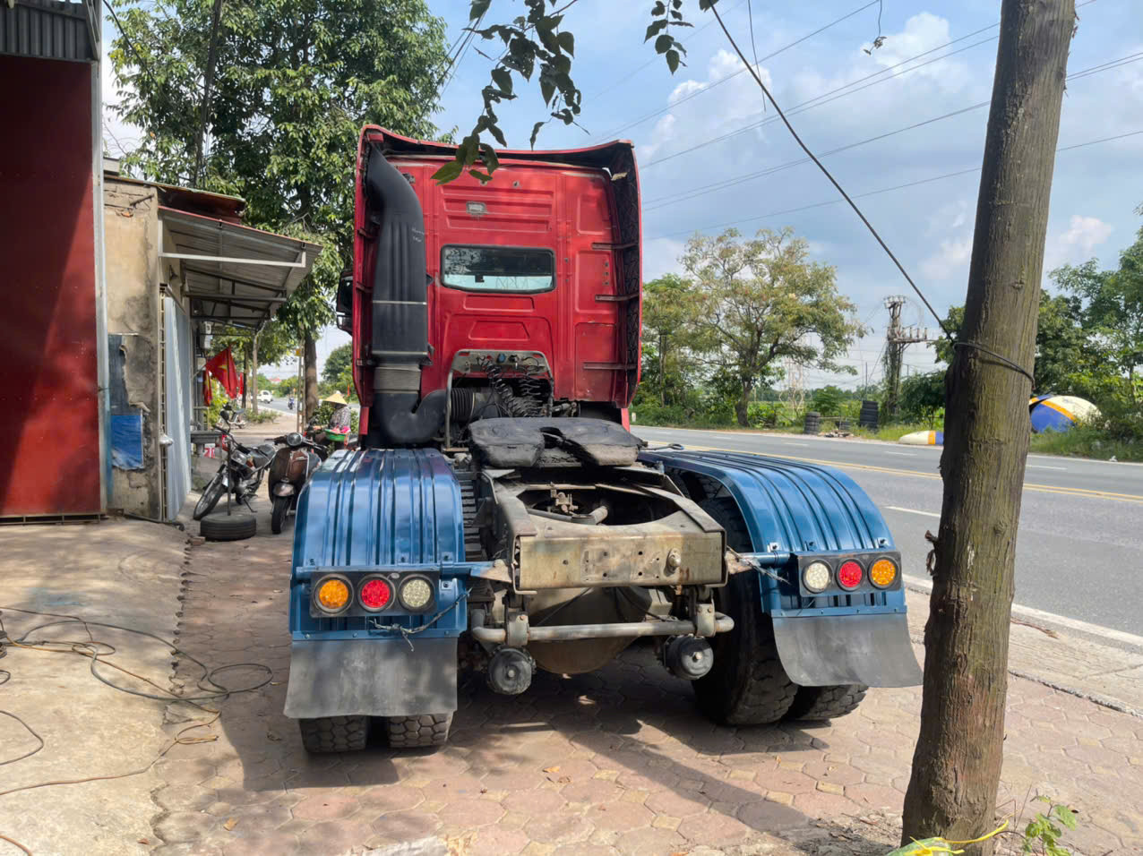 Chắn bùn thép 2 dàn