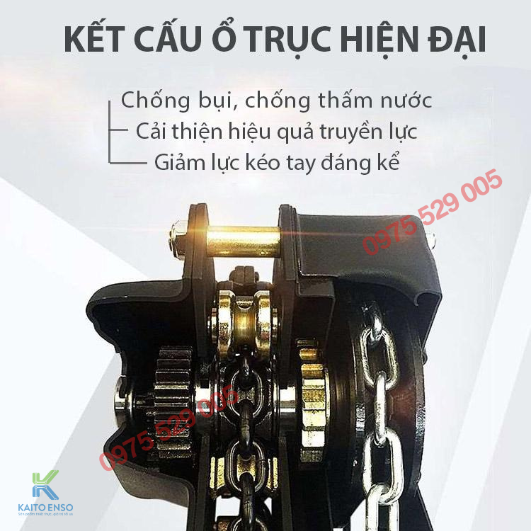 Kết cấu pa lăng bison 0.5T